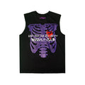 RebelSeed_Black_Skull_Print_Heat_Transfer_Distressed_Punk_Women's_Cotton_Tank_Tops_718506126505_MISSTT