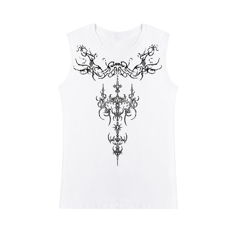 RebelSeed_Dark_Graffiti_Heat_Transfer_Punk_Round_Neck_Women's_Cotton_Tank_Tops_774015657525_MISSTT