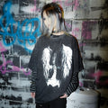 RebelSeed_Dark_Skeleton_Wing_Striped_Heat_Transfer_Print_Women's_Long_Sleeve_T-shirts_1014360606761_MISSTT