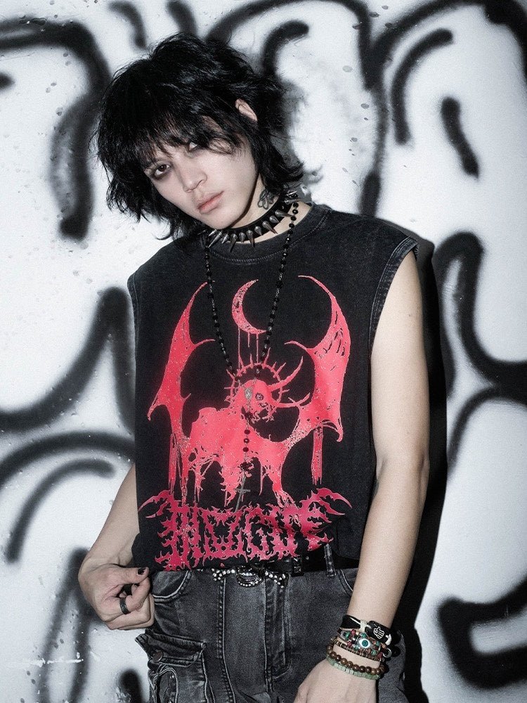 RebelSeed_Demon_Print_Washed_Gothic_Women's_100_Percent_Cotton_Tank_Tops_1039265162108_MISSTT