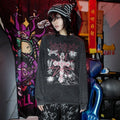RebelSeed_Distressed_Skull_Print_Oversized_Punk_Women's_Cotton_Long_Sleeve_T-shirts_971900626139_MISSTT