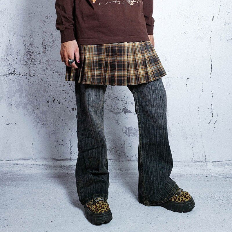 RebelSeed_Pleated_Plaid_High_Waist_A_Line_Women's_Polyester_Mini_Skirts_768980447456_MISSTT