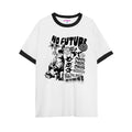 RebelSeed_Rock_Cat_Contrast_Color_Print_Heat_Transfer_Women's_Cotton_Short_Sleeve_T-shirts_812590862995_MISSTT