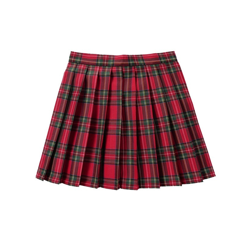 RebelSeed_Vintage_Plaid_Punk_High_Waist_A_Line_Mini_Women's_Polyester_Pleated_Skirts_762376805936_MISSTT