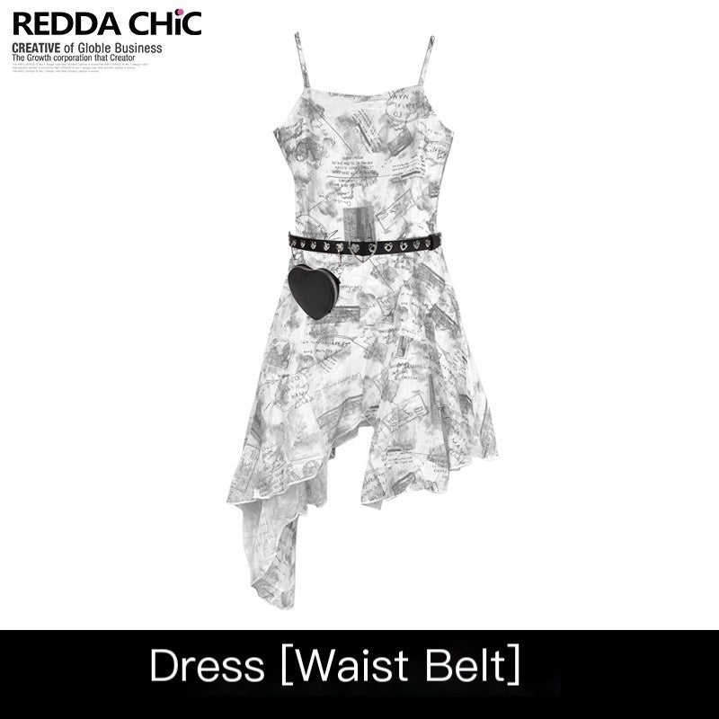 ReddaChic_Adjustable_High_Waist_Cincher_Girly_Printed_A_Line_Dress_Accessory_Belts_MISSTT