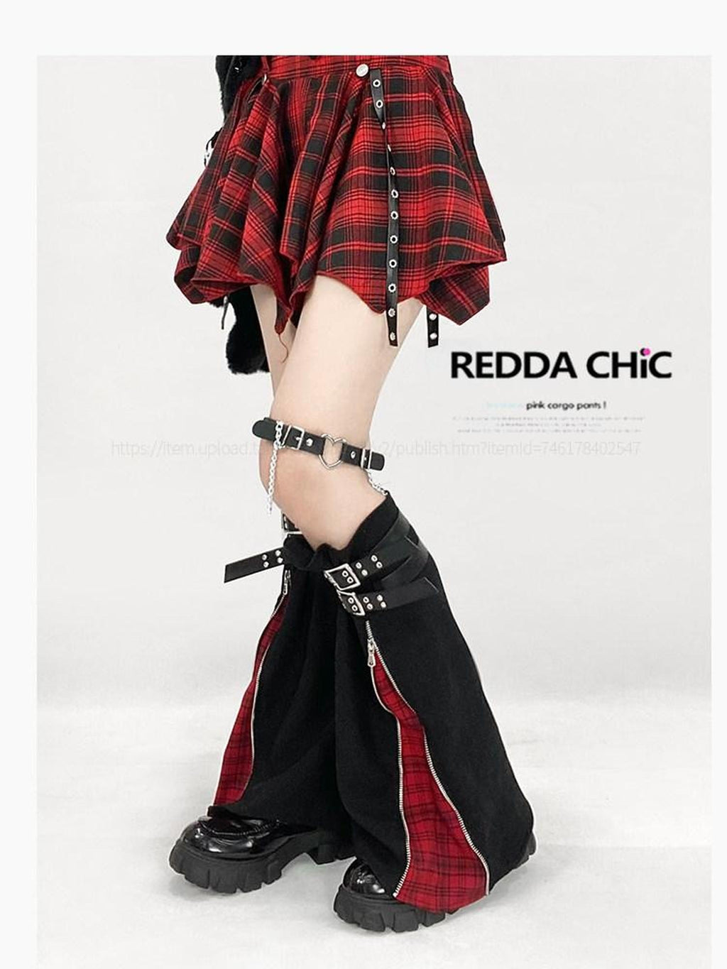 ReddaChic Black Denim Edgy One Size Women Streetwear Casual Tee Short Sleeve T-Shirts