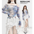ReddaChic_Blue_Cross_Print_Slim_Fit_Sexy_Girl_Style_One_Size_Leg_Warmers_MISSTT