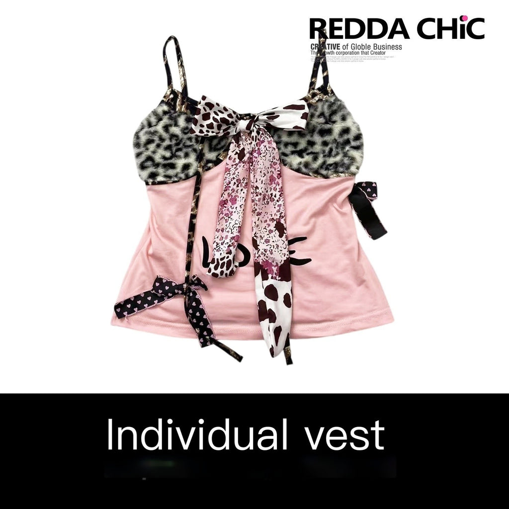 ReddaChic_Bow_Detail_Slim_Fit_For_Women_Leopard_Print_Pink_Triacetate_Flare_Jeans_MISSTT