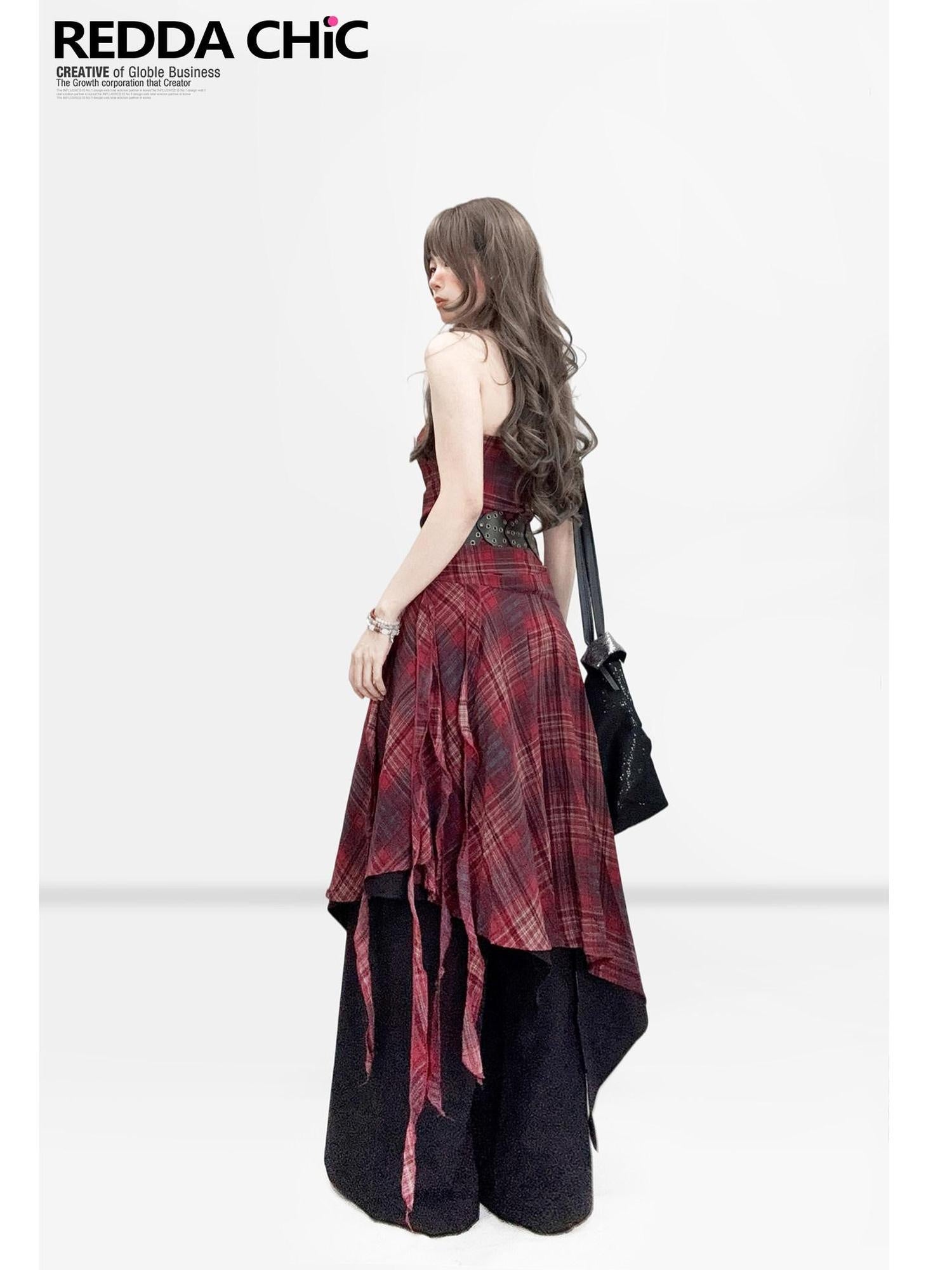 ReddaChic Chiffon Ruffle Casual Strapless Look Women Citywalk Short Sleeve T-Shirts