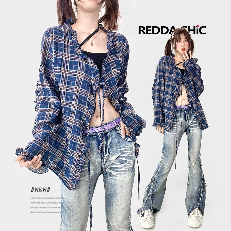 ReddaChic_Cozy_Plaid_Loose_Fit_Casual_One_Size_Dark_Navy_Fashion_Leg_Warmers_MISSTT