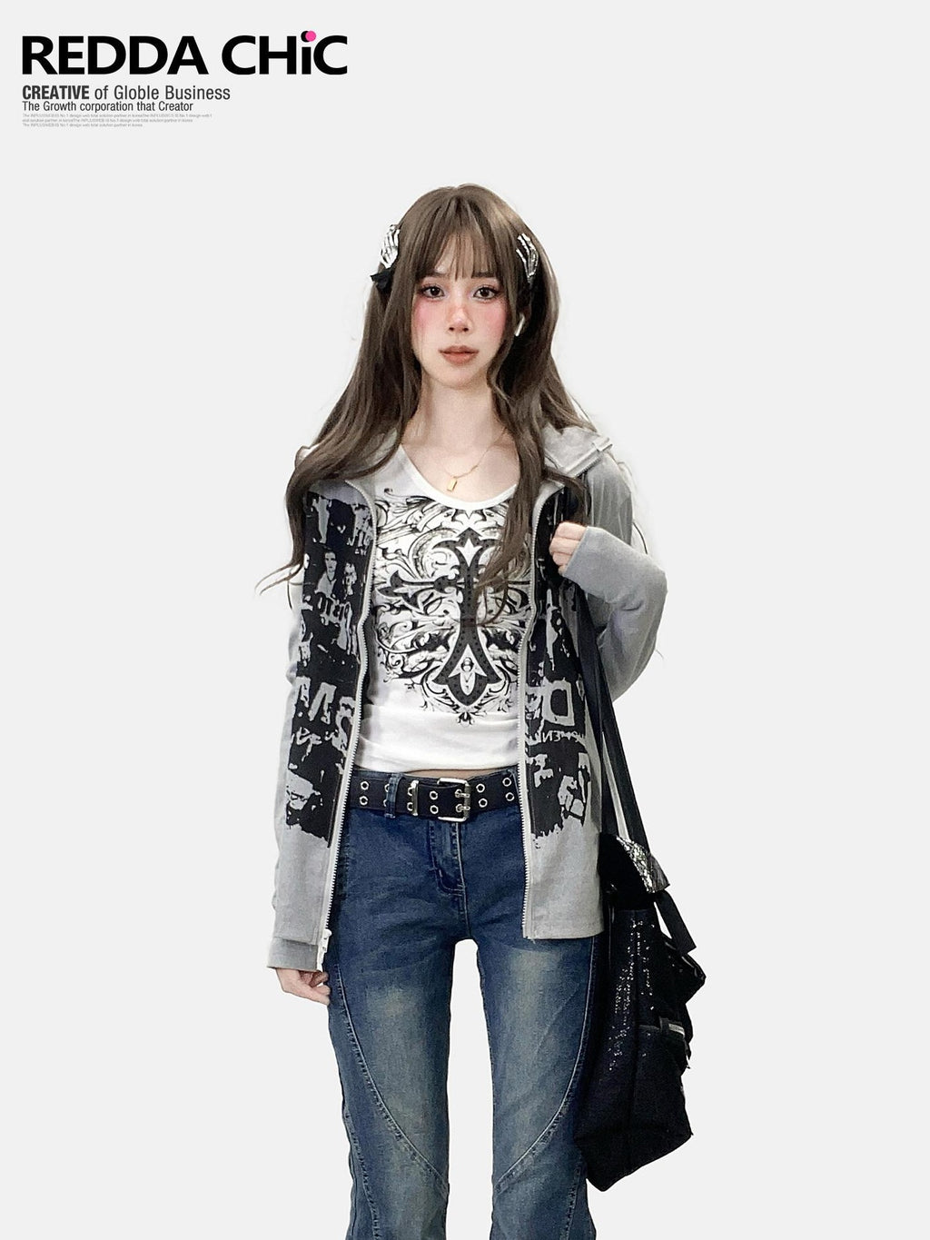 ReddaChic Cozy Warm Cleanfit Standard Fit Women Basic Long Sleeve T-Shirts