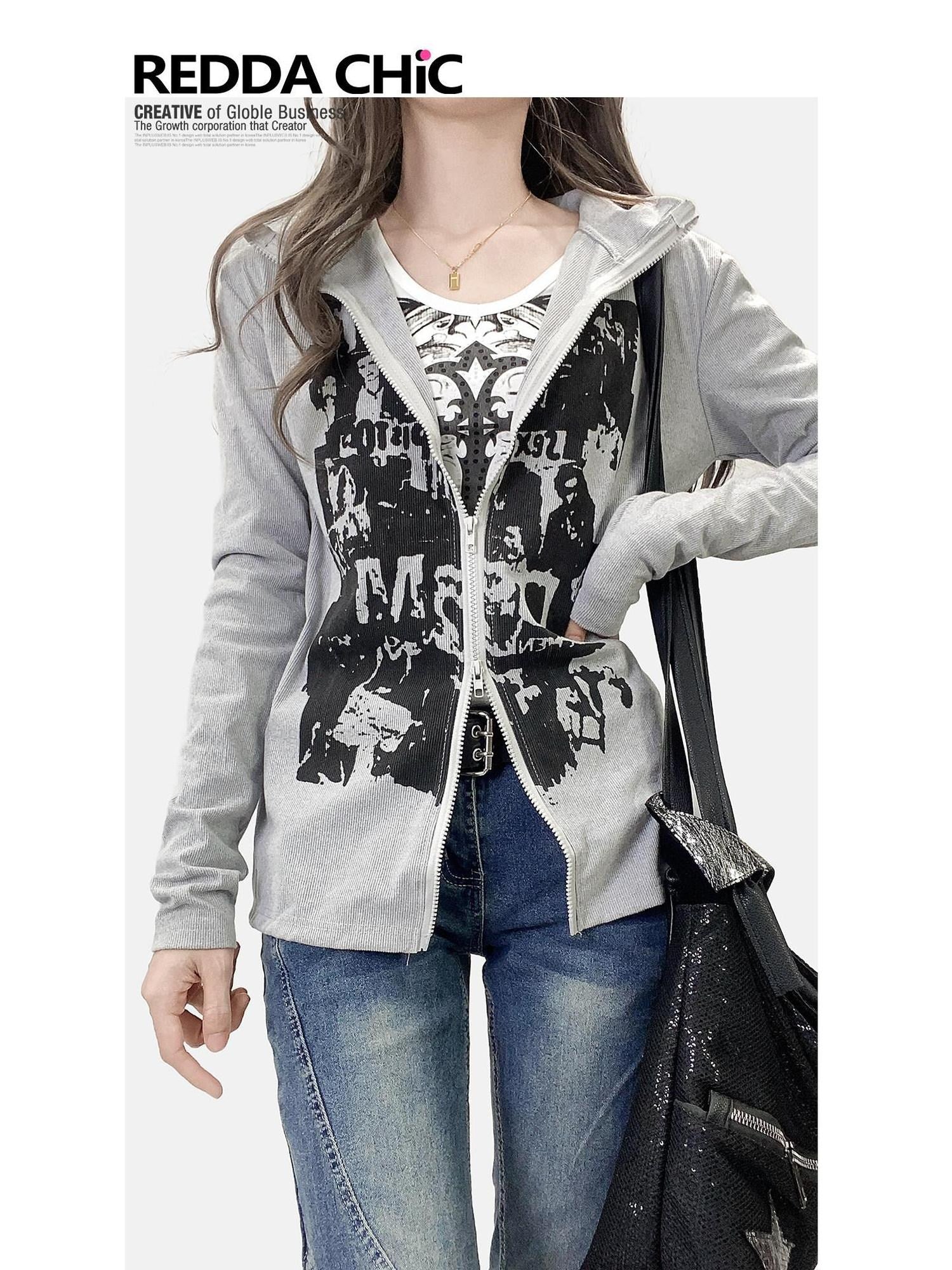 ReddaChic Cozy Warm Cleanfit Standard Fit Women Basic Long Sleeve T-Shirts