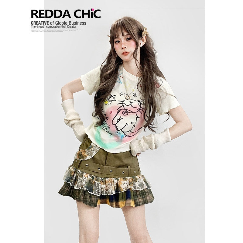 ReddaChic_Creative_Anime_Print_Loose_Fit_Office_Crew_Neck_White_Short_Sleeve_T-Shirts_MISSTT