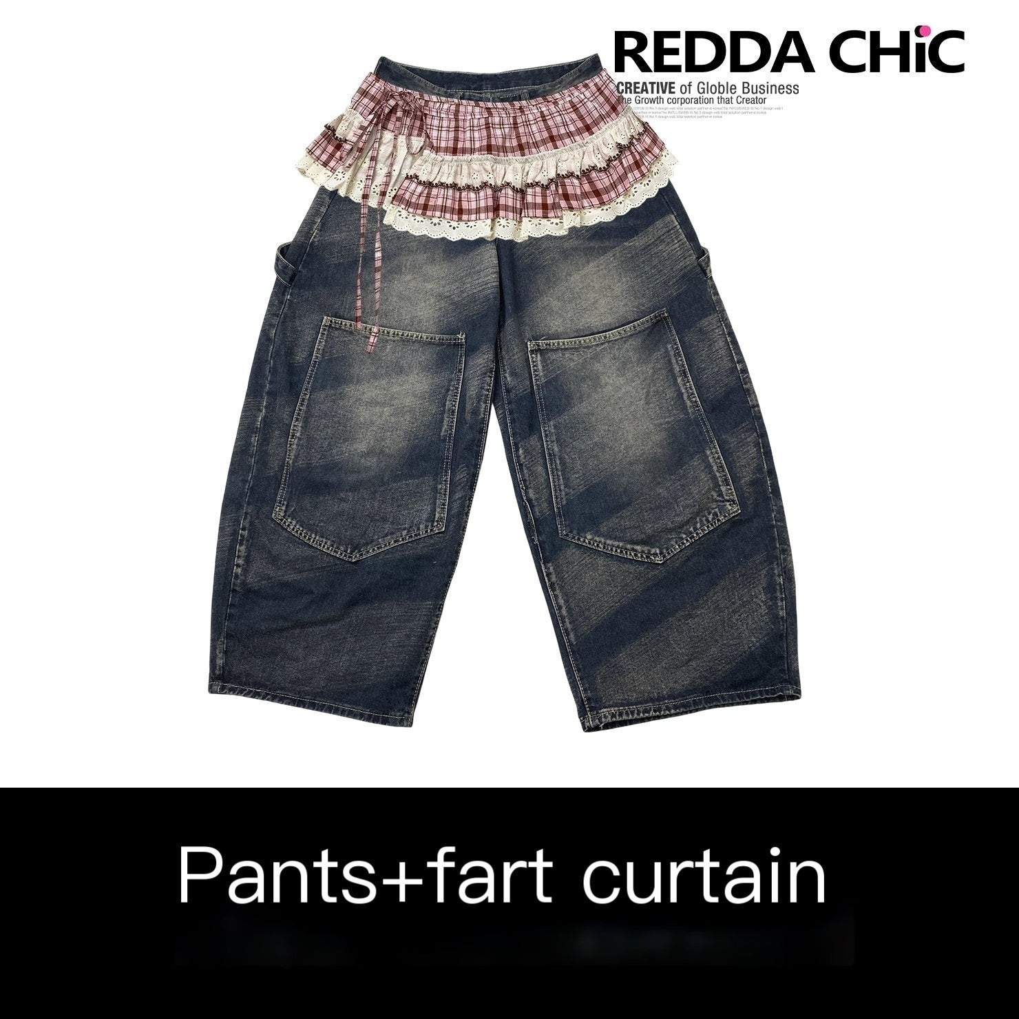 ReddaChic_Distressed_Denim_Loose_Fit_Pockets_Natural_Waist_Women_Casual_Midi_Skirts_MISSTT