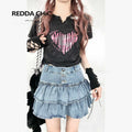 ReddaChic_Distressed_Slim_Fit_Sexy_Chic_Cotton_Women_Dark_Gray_Wide-Leg_Jeans_MISSTT