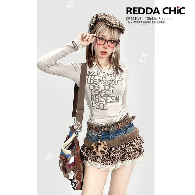 ReddaChic_Durable_Printed_Slim_Commuter_Round_Neck_Beige_Graphic_One_Size_Tank_Tops_MISSTT