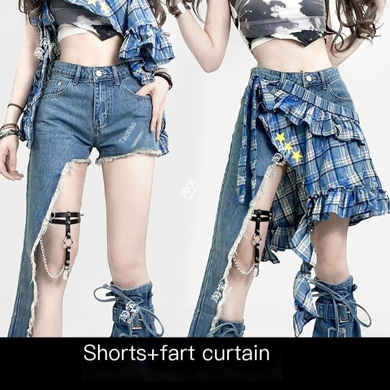 ReddaChic_Dyed_Denim_Slim_Fit_Natural_Waist_Non_Stretch_Light_Wash_Girls_Maxi_Skirts_MISSTT