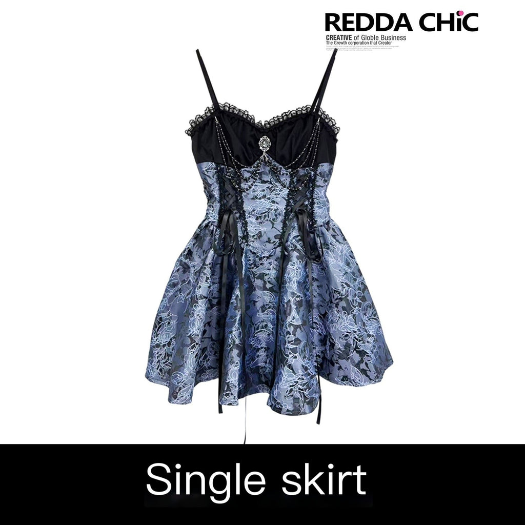 ReddaChic_Gothic_Cinched_Puff_Skirt_Camisole_Women_Citywalk_Slip_Midi_Dresses_MISSTT