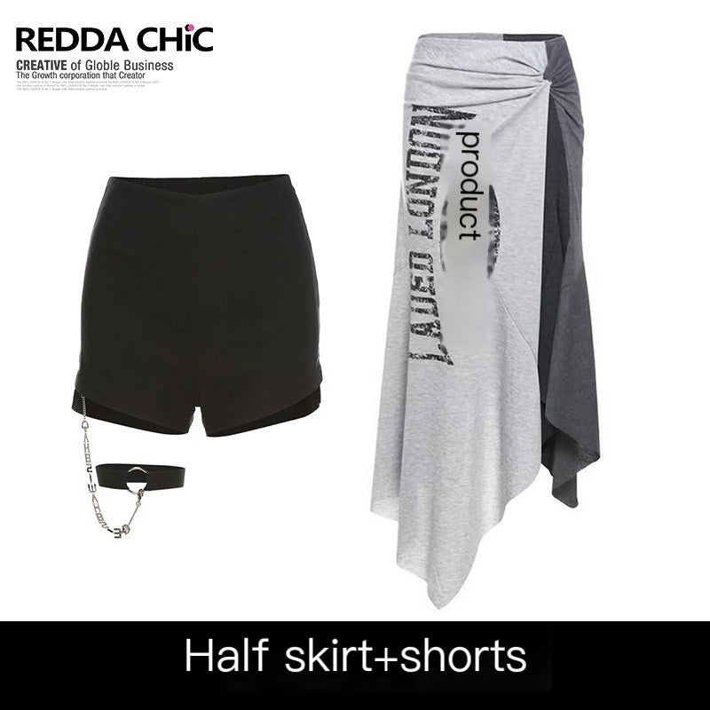 ReddaChic_High_Waist_Asymmetric_A_Line_Slim_Printed_Versatile_Women_Citywalk_Mini_Skirts_MISSTT