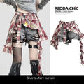 ReddaChic_High_Waist_Black_Denim_Zipper_Relaxed_Wide_Leg_Modesty_Panel_Mini_Skirts_MISSTT