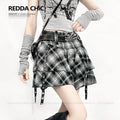 ReddaChic_High_Waist_Plaid_Asymmetrical_A_Line_Workwear_With_Leg_Warmers_Slip_Mini_Dresses_MISSTT