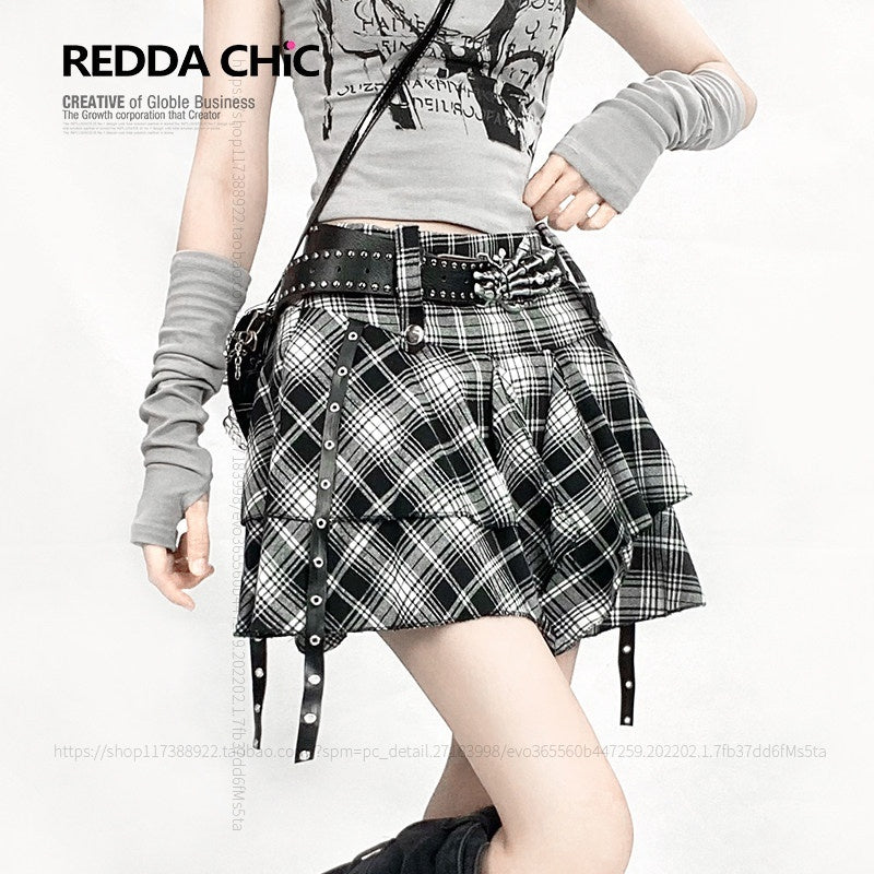 ReddaChic_High_Waist_Plaid_Asymmetrical_A_Line_Workwear_With_Leg_Warmers_Slip_Mini_Dresses_MISSTT