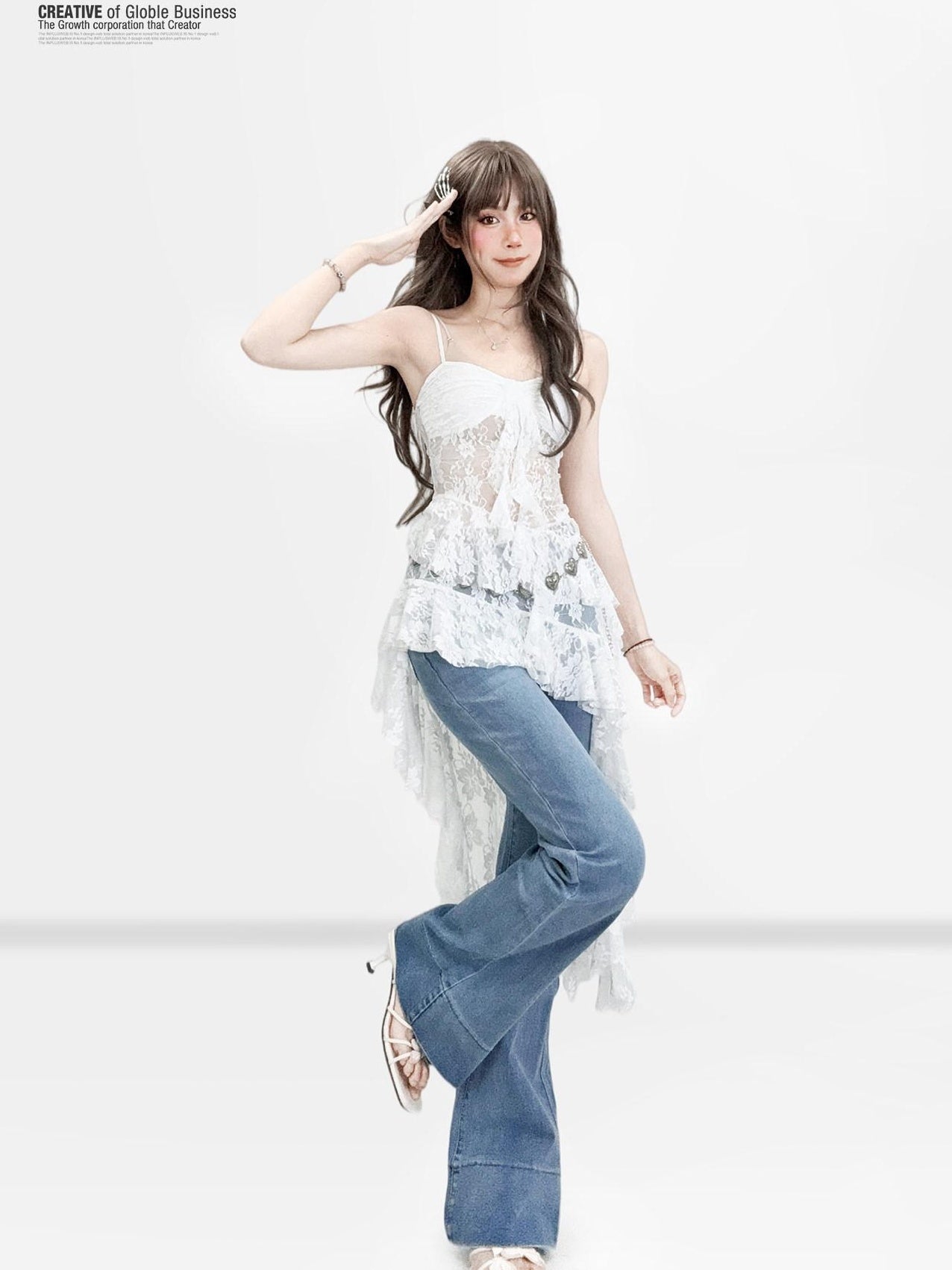 ReddaChic Insta Lace Cotton Openwork V-neck Slim Spaghetti Strap Women Slip Mini Dresses