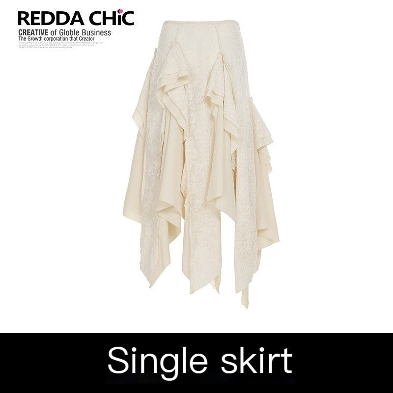 ReddaChic_Lace_Patchwork_Ruffle_Ethnic_Asymmetric_Womens_Low_Waist_Off_White_Hoodies_MISSTT