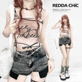 ReddaChic_Lace_Trim_Sweet_Chic_Slim_Waist_Letter_Print_Pink_Wide-Leg_Jeans_MISSTT