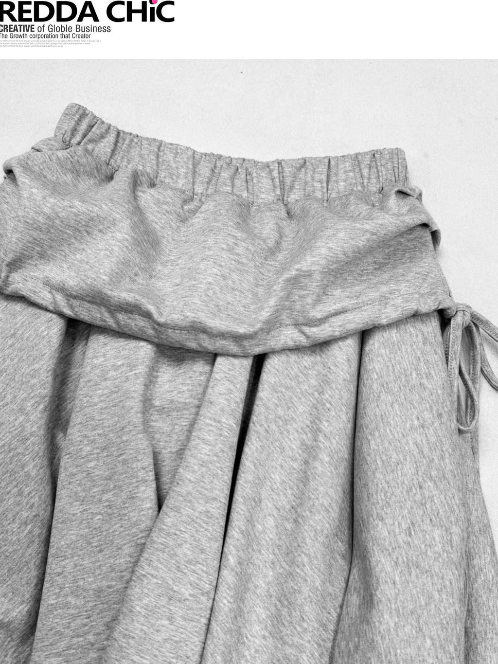 ReddaChic Layered Faux Two Piece Casual Mid High Waist Gray Women Tank Tops Camisoles