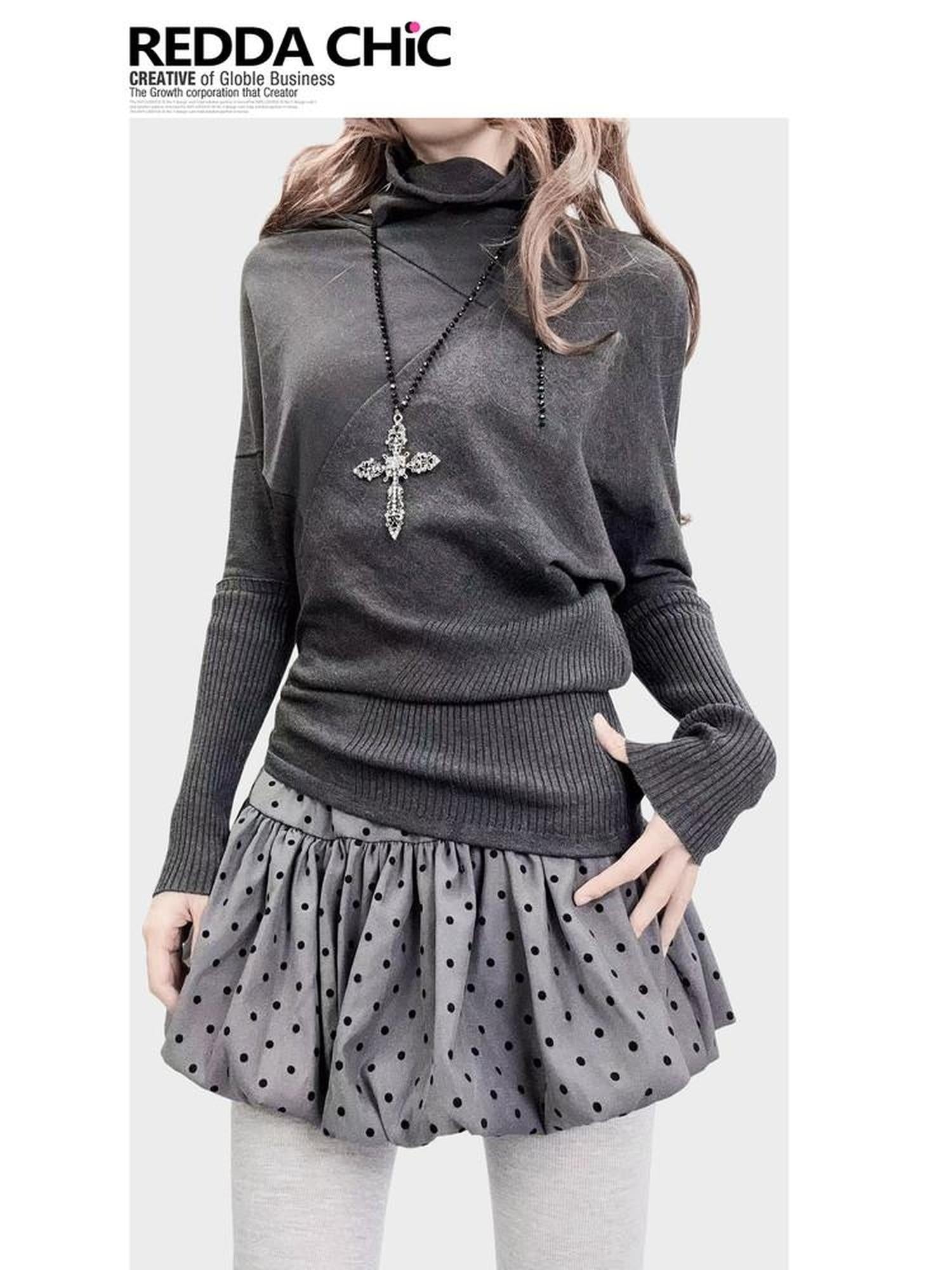 ReddaChic Lightweight Slim Fit Pullover Dark Gray Basic Women Tank Tops Camisoles