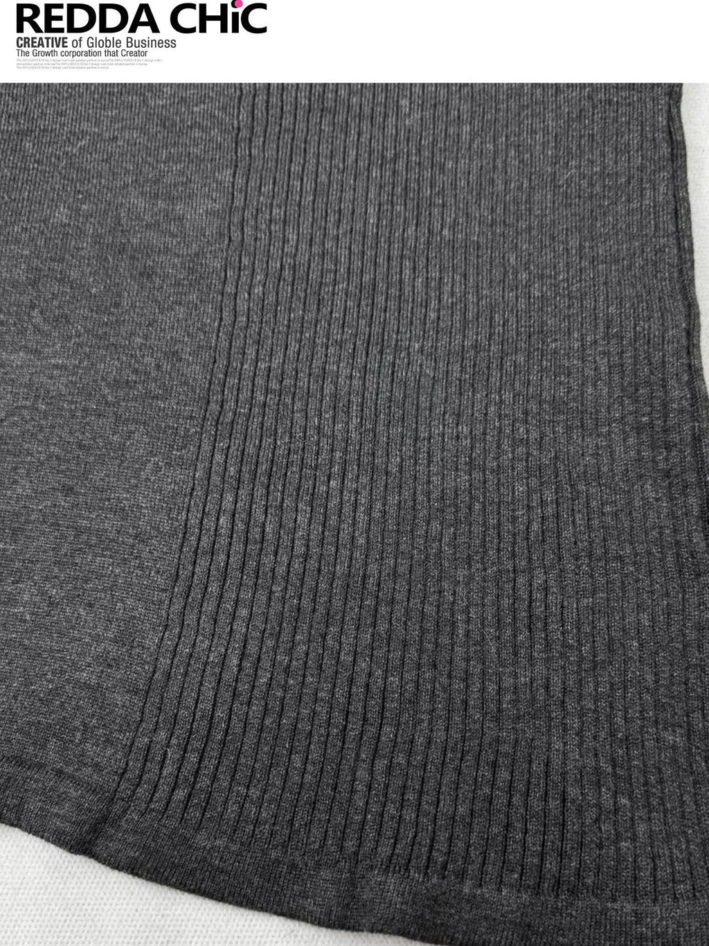 ReddaChic Lightweight Slim Fit Pullover Dark Gray Basic Women Tank Tops Camisoles