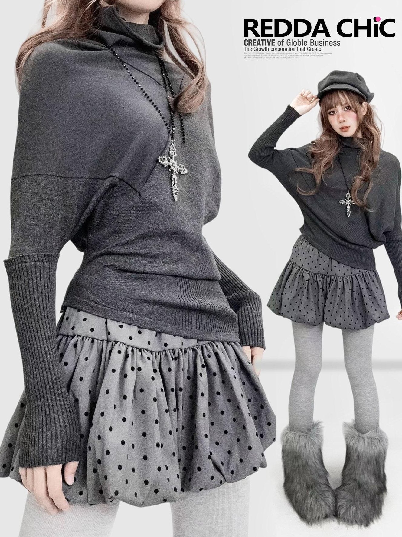 ReddaChic Lightweight Slim Fit Pullover Dark Gray Basic Women Tank Tops Camisoles