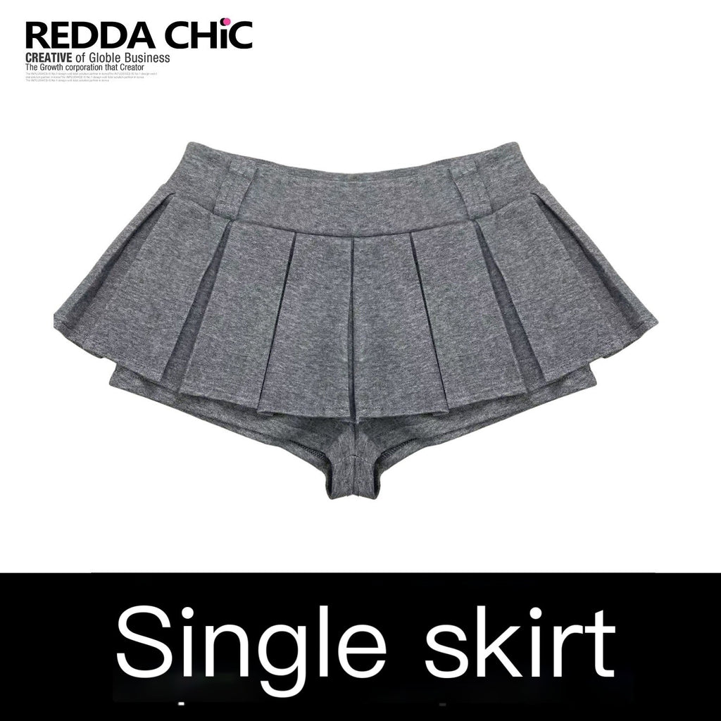 ReddaChic_Low_Waist_Ruffle_Hem_Casual_Slim_A_Line_Patchwork_Grey_Women_Mini_Skirts_MISSTT