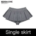 ReddaChic_Low_Waist_Ruffle_Hem_Casual_Slim_A_Line_Patchwork_Grey_Women_Mini_Skirts_MISSTT