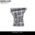 ReddaChic_Moisture_Wicking_Sexy_Slim_Fit_Plaid_Cross_Print_Black_Club_Mini_Skirts_MISSTT