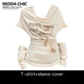 ReddaChic_Moisture_Wicking_Slim_Fit_Office_One_Shoulder_Cross_Print_Casual_Midi_Dresses_MISSTT