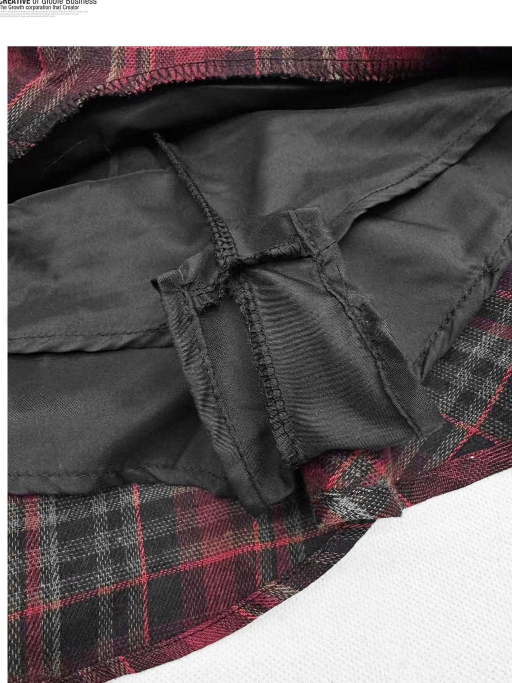 ReddaChic Ruffle Slim Pu Splice Low Waist Women Pleated Skirt Long Sleeve T-Shirts
