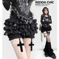 ReddaChic_Sexy_High_Waist_Ruffled_Tiered_Solid_Black_One_Size_Party_Slip_Mini_Dresses_MISSTT