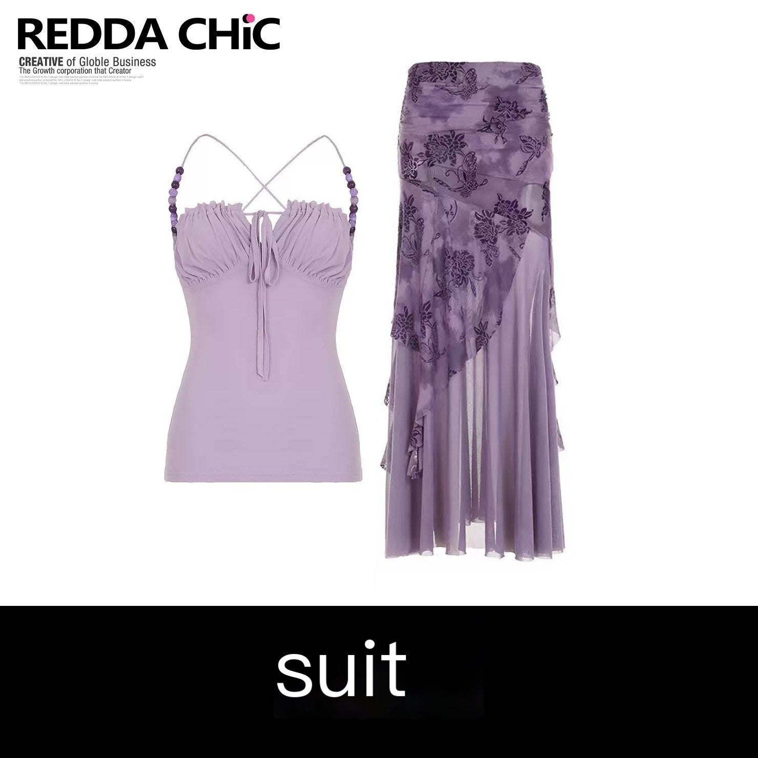 ReddaChic_Sexy_Two_Piece_Bodycon_Slim_Beach_Vacation_Women_Strapless_Maxi_Dresses_MISSTT