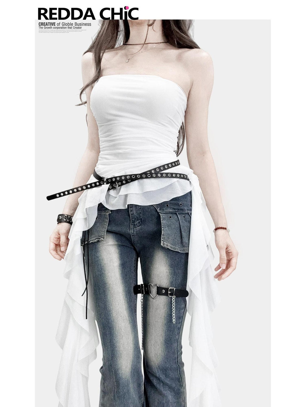 ReddaChic Sheer Mesh Spaghetti Strap Bodycon Dress Women White Casual Mini Dresses