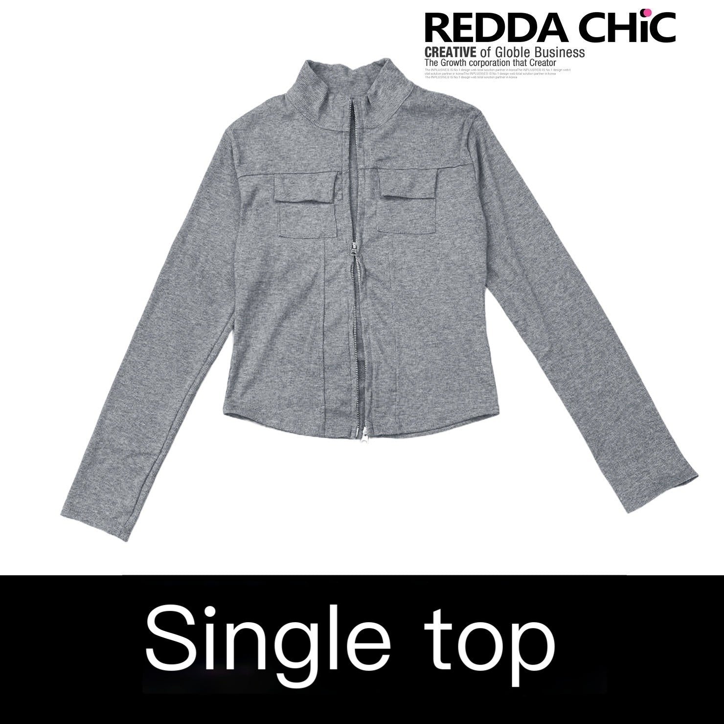 ReddaChic_Slim_Fit_Casual_Knit_Gray_Zip_Fly_Young_Women_Street_Style_Wide-Leg_Jeans_MISSTT