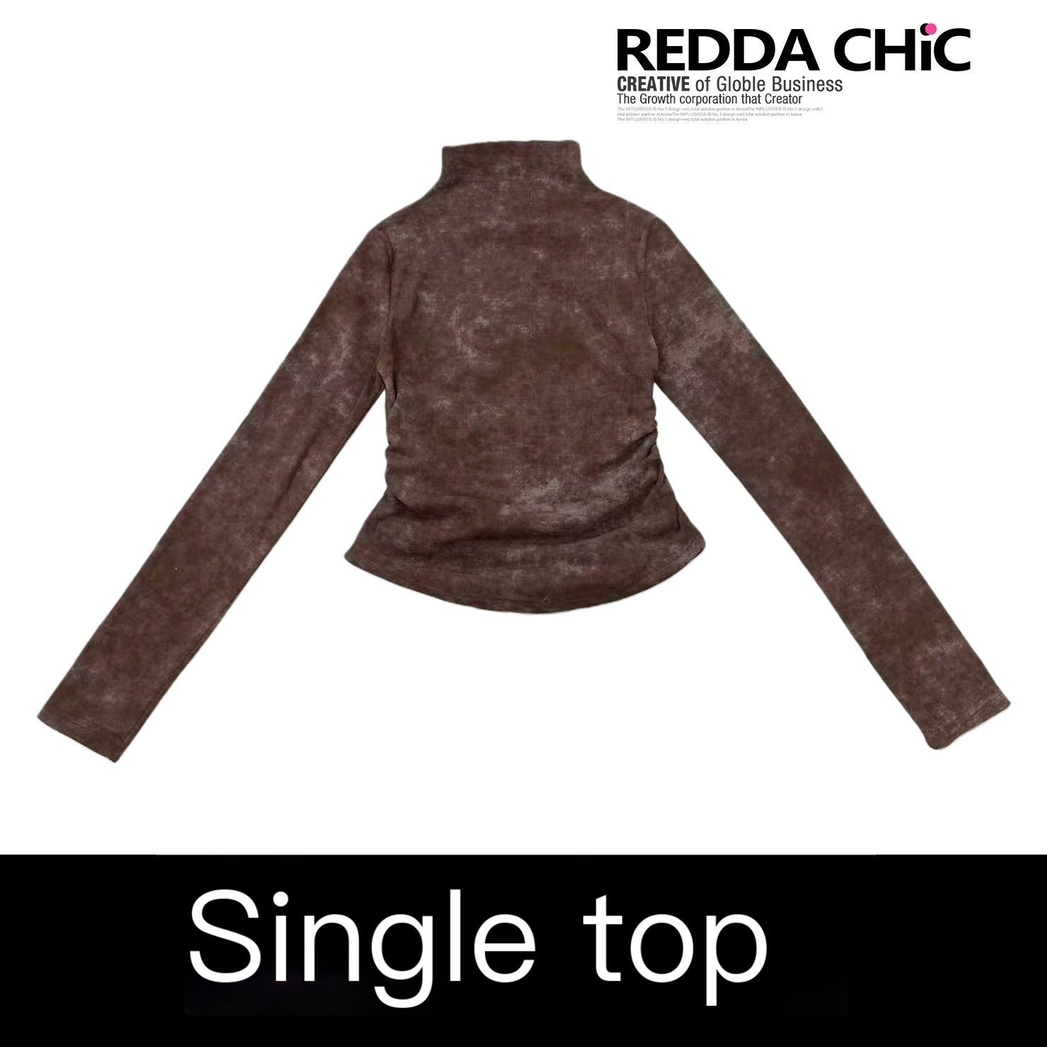 ReddaChic_Soft_Brushed_Tie_Dye_Vintage_Slim_Fit_Coffee_Color_Ladies_One_Size_Denim_Shorts_MISSTT