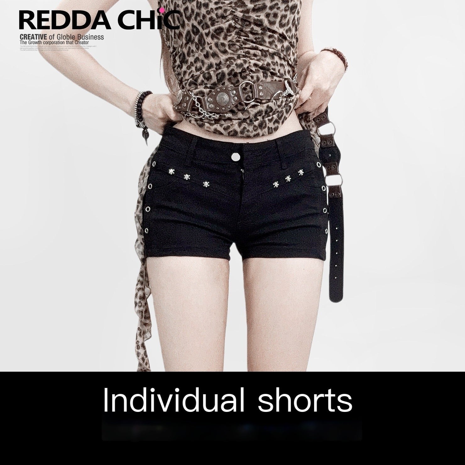 ReddaChic_Studded_Beaded_American_Straight_Natural_Waist_Black_Denim_Festival_Mini_Skirts_MISSTT