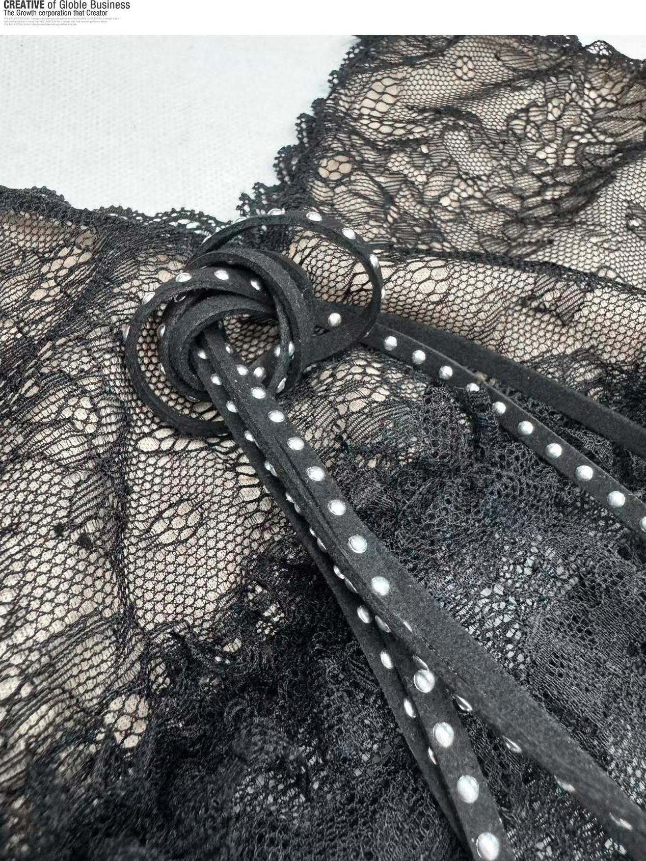 ReddaChic Sultry Black Lace Slim Fit Concert Ready Women Chic Strapless Midi Dresses
