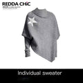 ReddaChic_Thermal_Commuter_Relaxed_Fit_Office_Crew_Gray_Solid_Short_Sleeve_T-Shirts_MISSTT