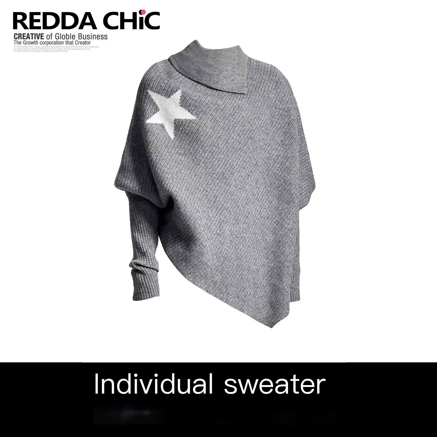 ReddaChic_Thermal_Commuter_Relaxed_Fit_Office_Crew_Gray_Solid_Short_Sleeve_T-Shirts_MISSTT