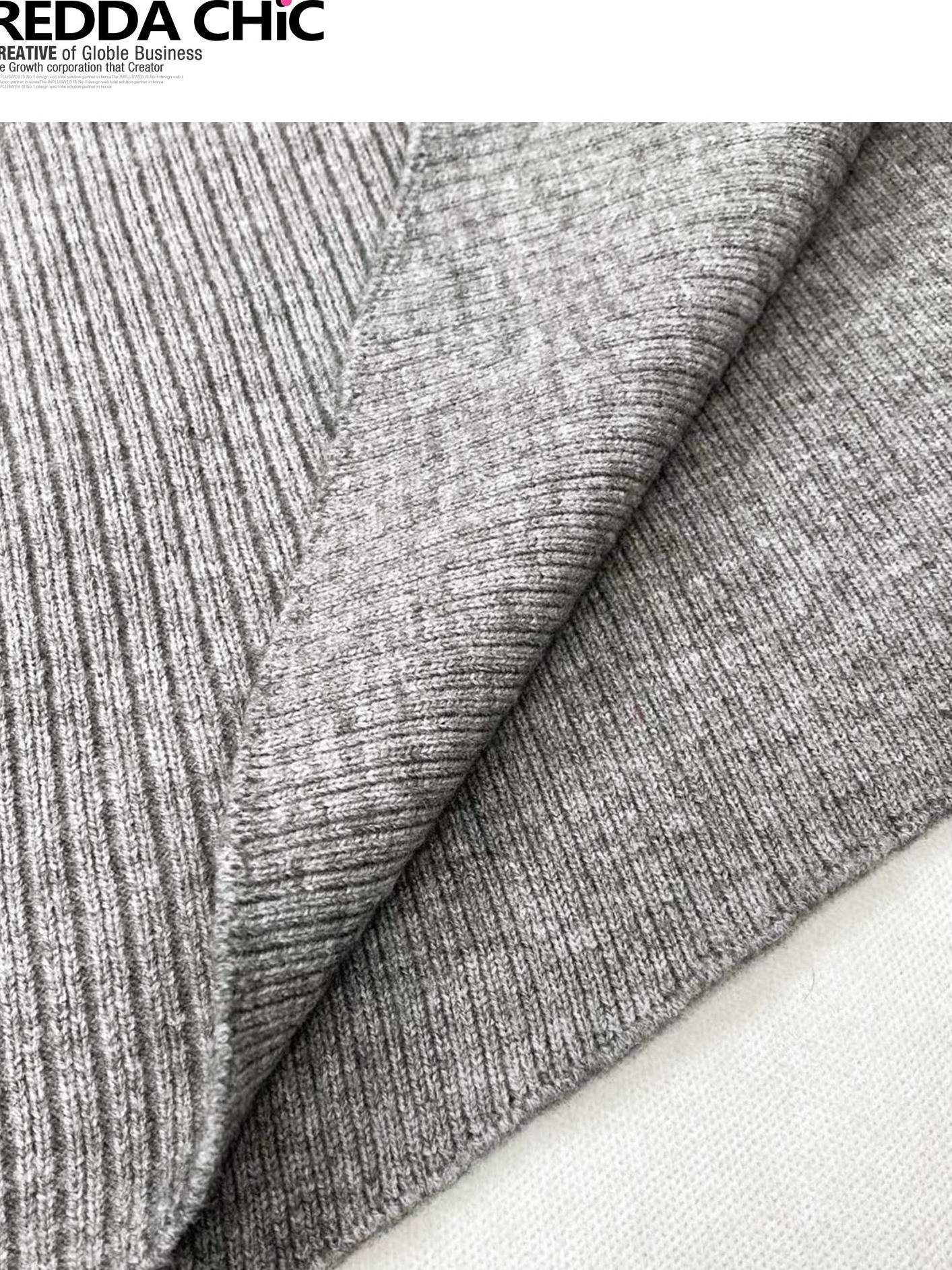 ReddaChic Thermal Commuter Relaxed Fit Office Crew Gray Solid Short Sleeve T-Shirts