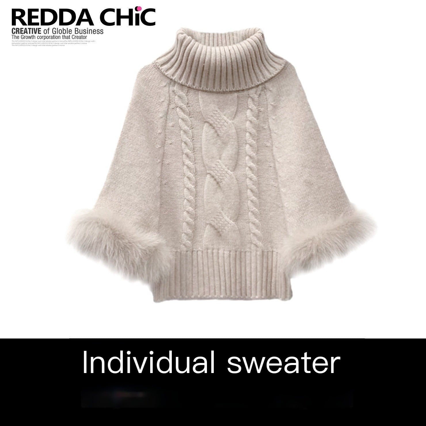 ReddaChic_Thermal_Warm_Oatmeal_Loose_Fit_Commuter_Office_Casual_Short_Trousers_MISSTT