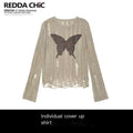 ReddaChic_Thermal_Warm_Workwear_Loose_Fit_Bow_Detail_Office_Khaki_One_Size_Mini_Skirts_MISSTT